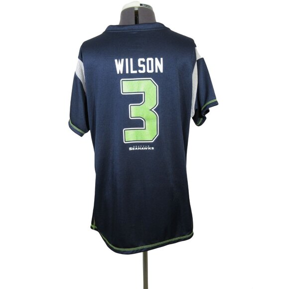 NFL‎ Players Team Apparel women's Seattle Seahawks #3 Wilson short sleeve jersey - Picture 5 of 13